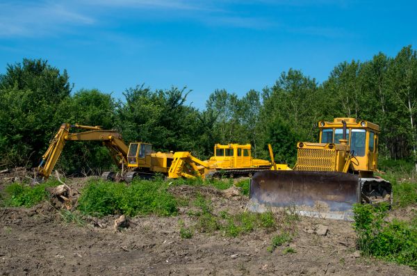 Bulldozer Clearing in Lake Stevens